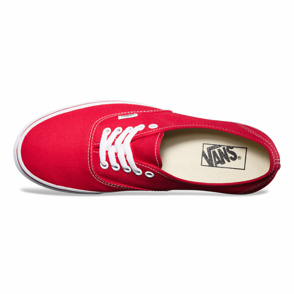 Vans Red Authentic